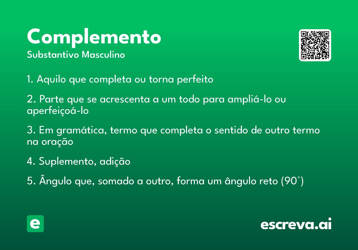complemento