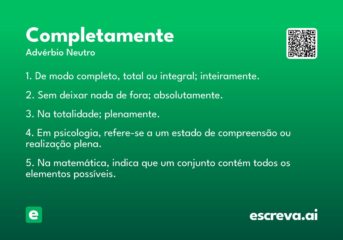 completamente