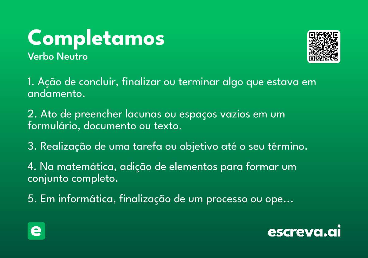 completamos