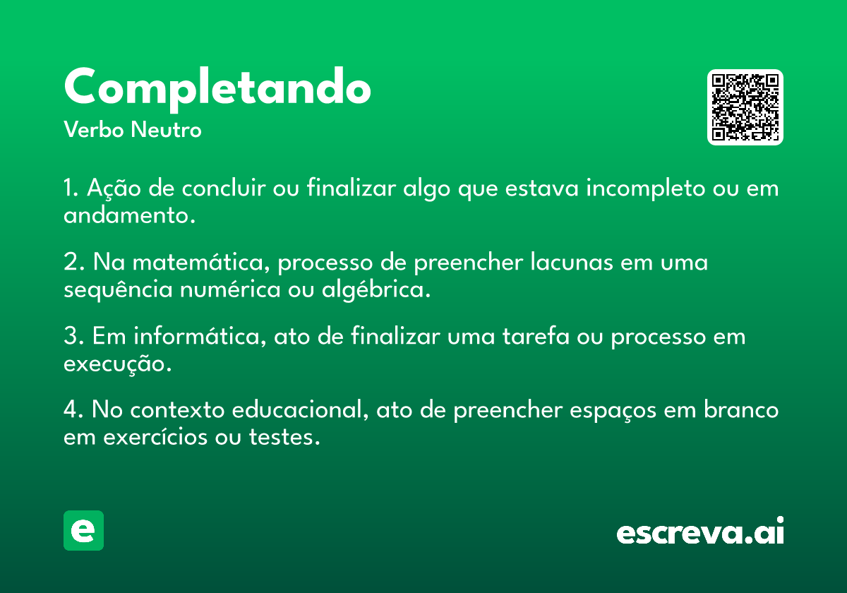 completando