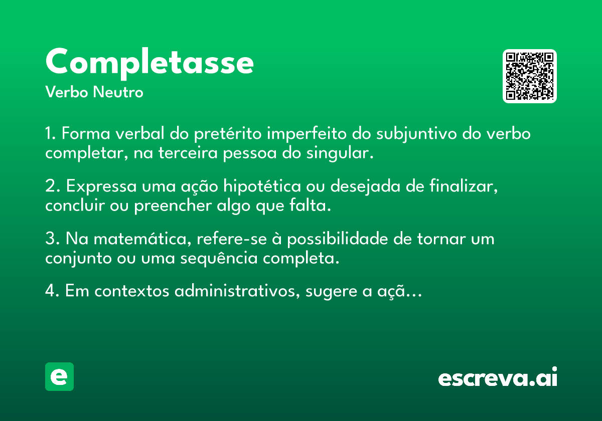 completasse