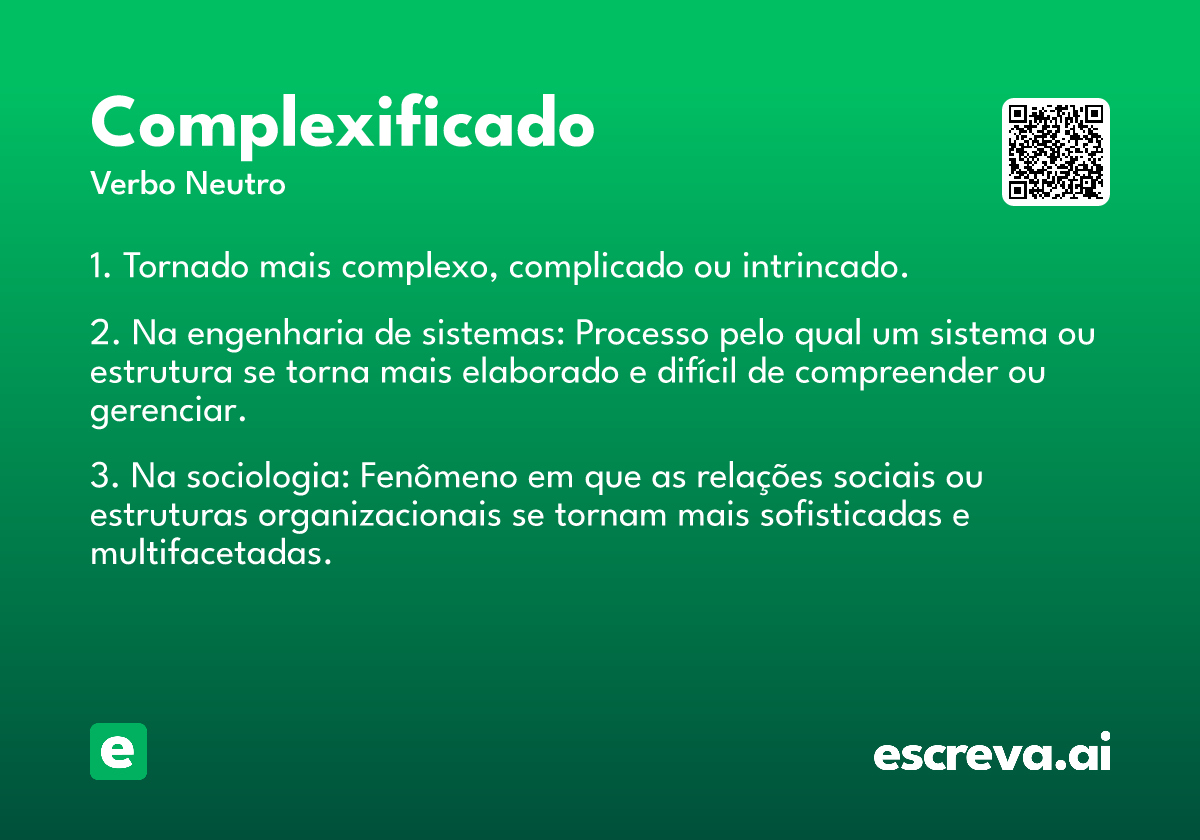 complexificado