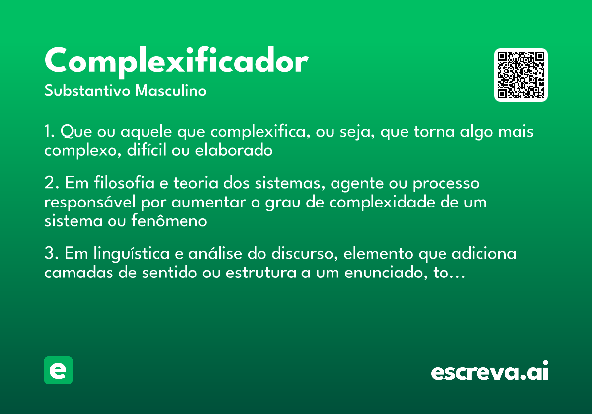 complexificador