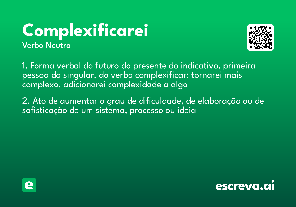 complexificarei