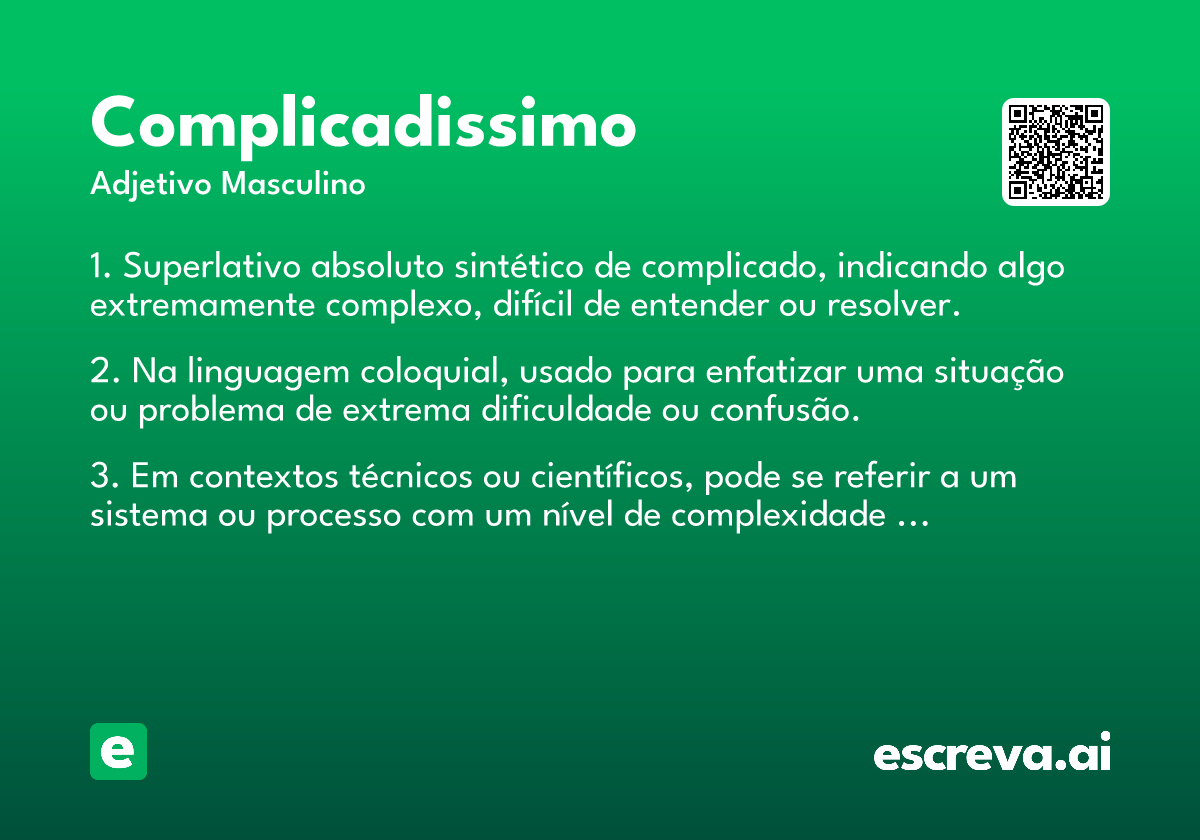 complicadissimo