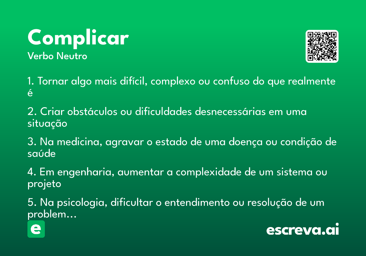complicar