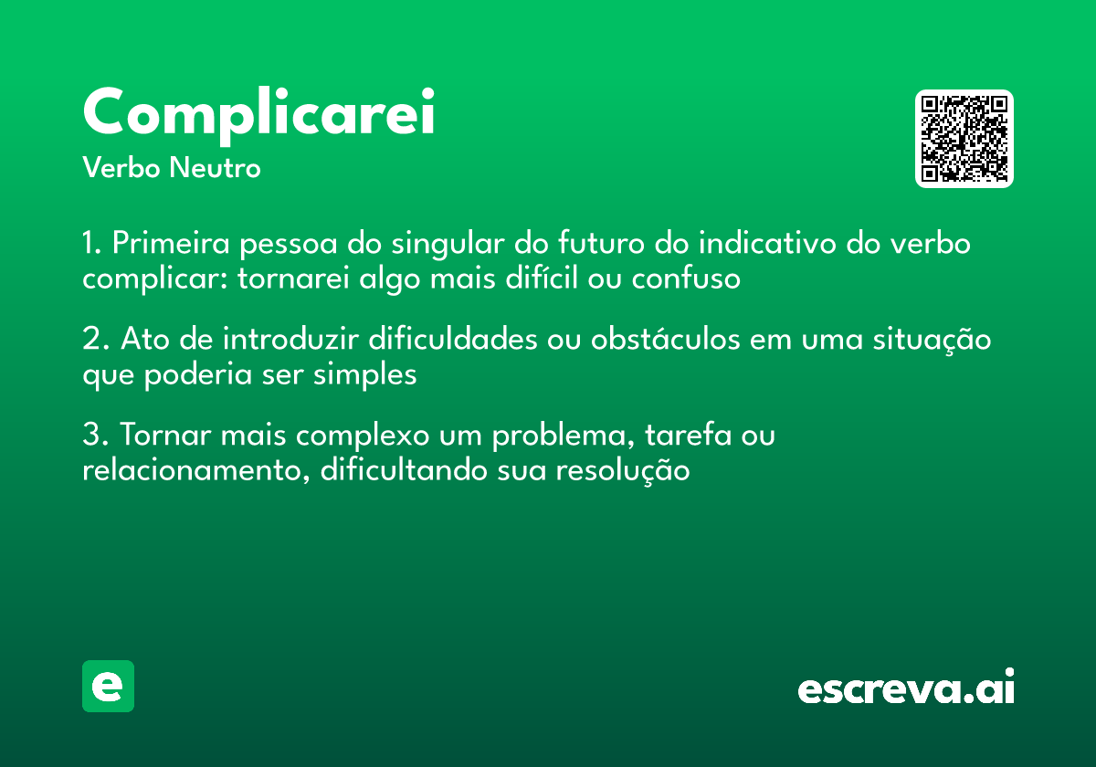 complicarei