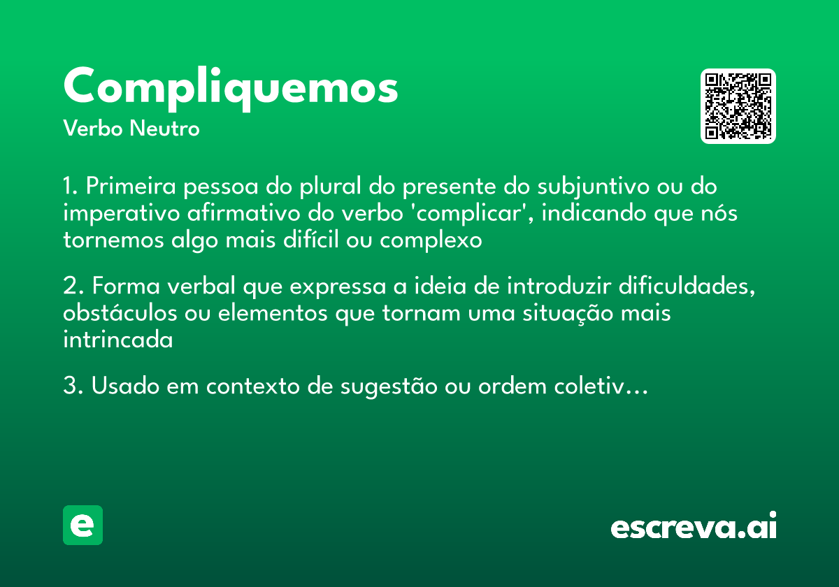 compliquemos