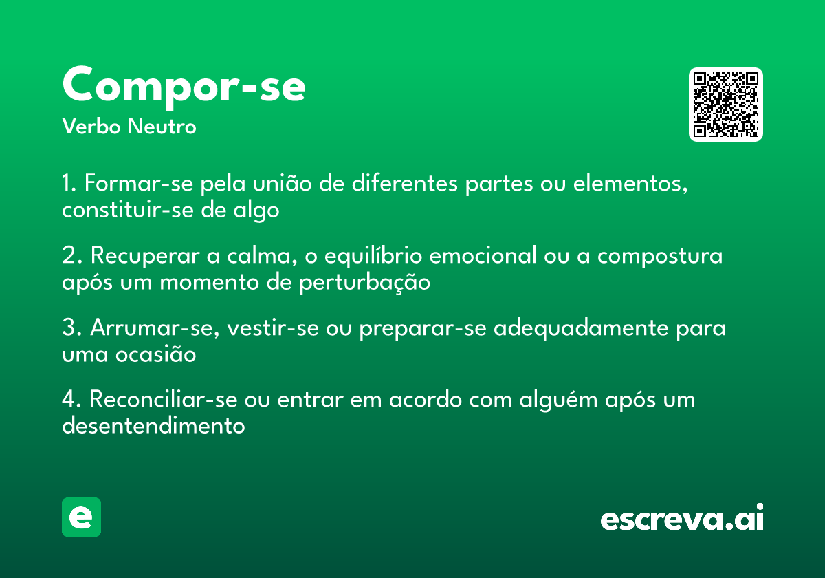 compor-se