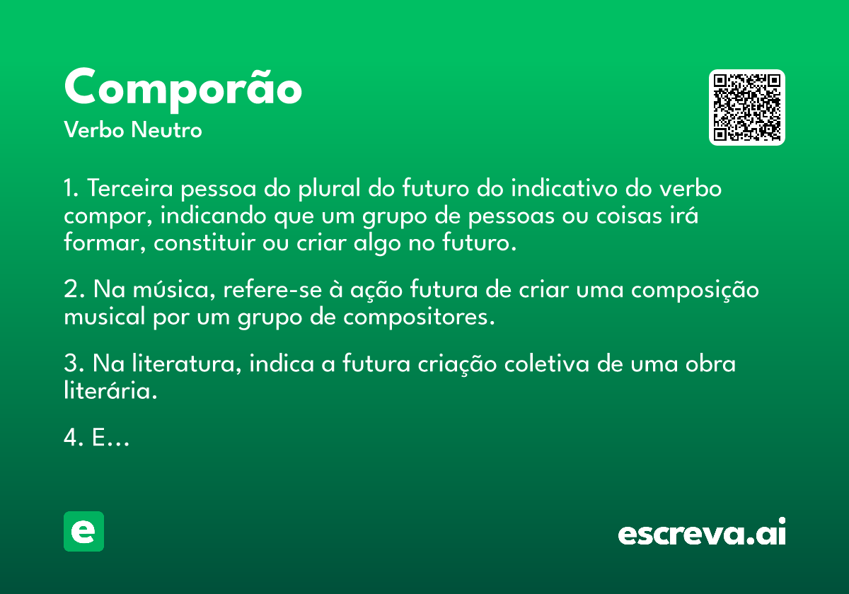 comporão