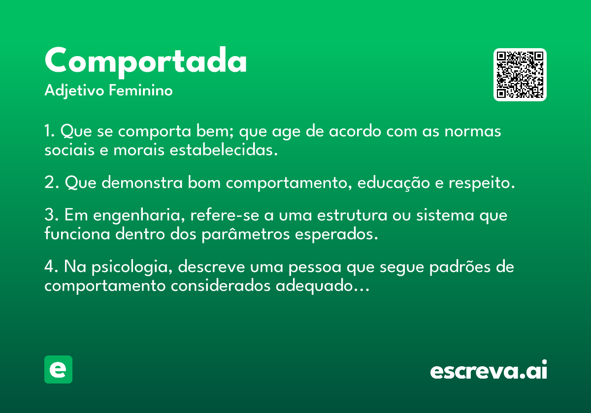 comportada