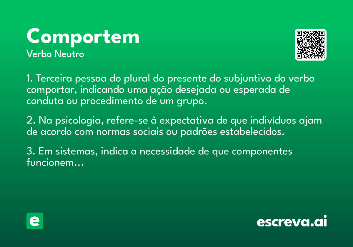 comportem