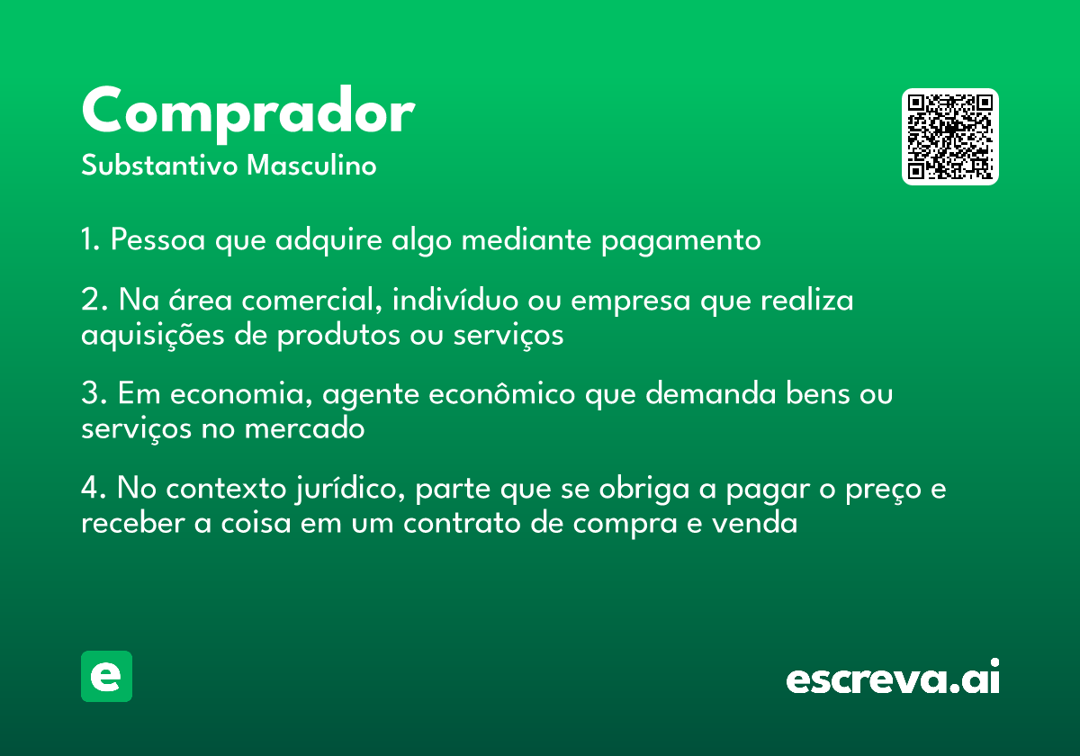 comprador