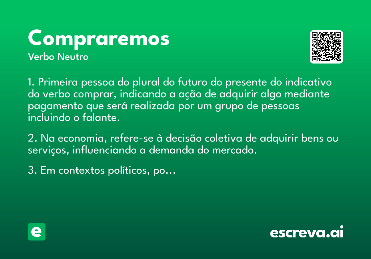 compraremos