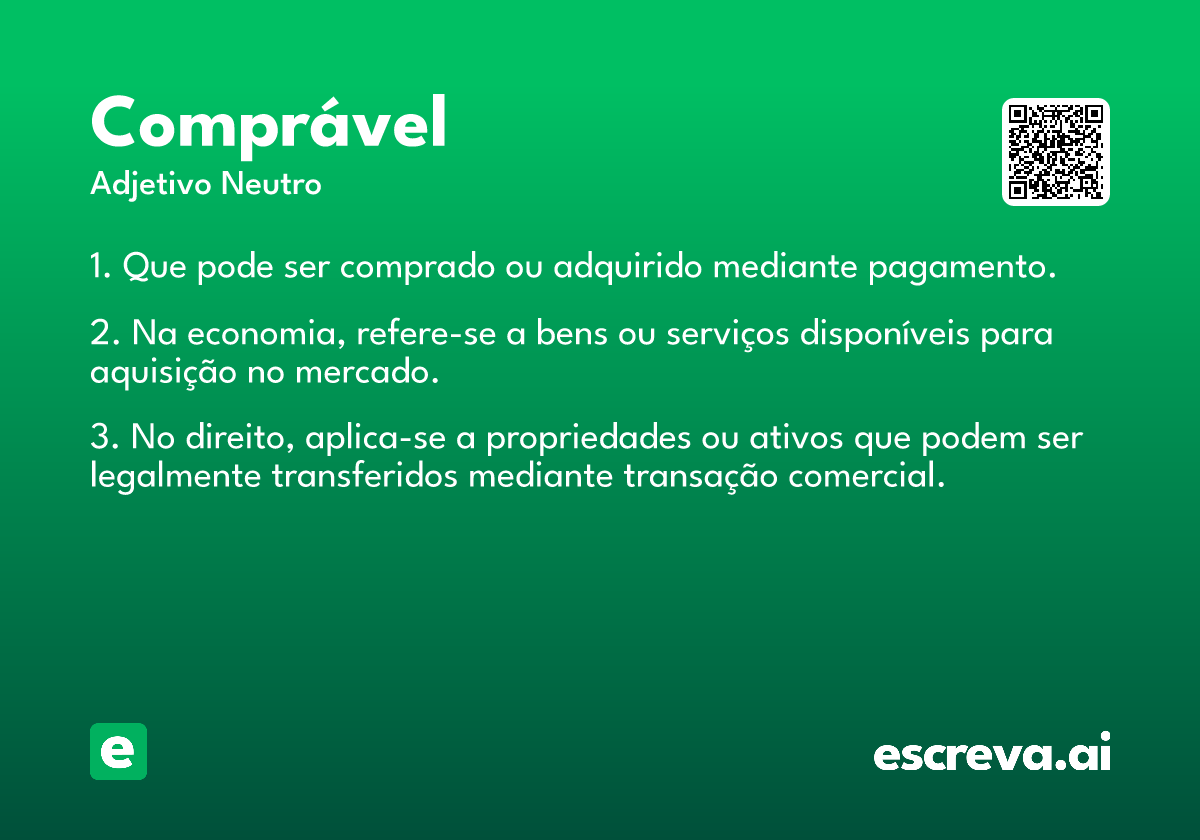 comprável