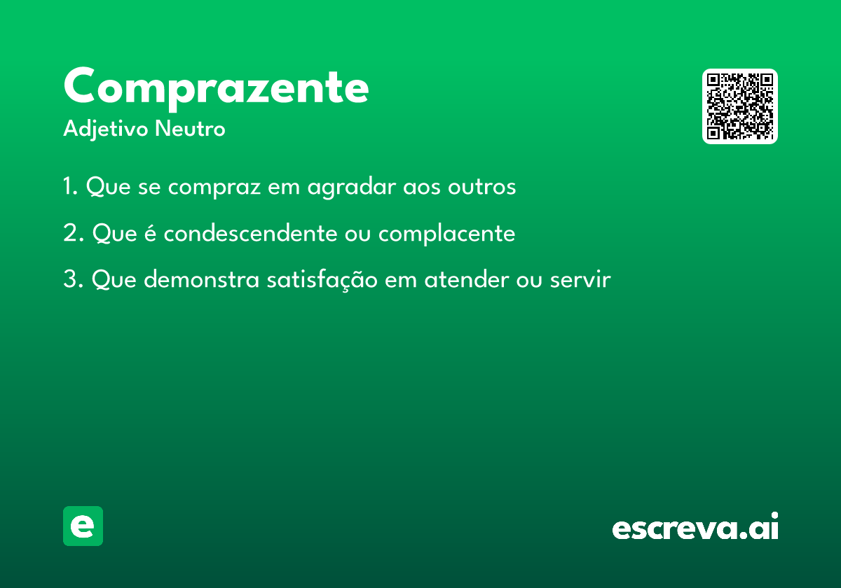 comprazente