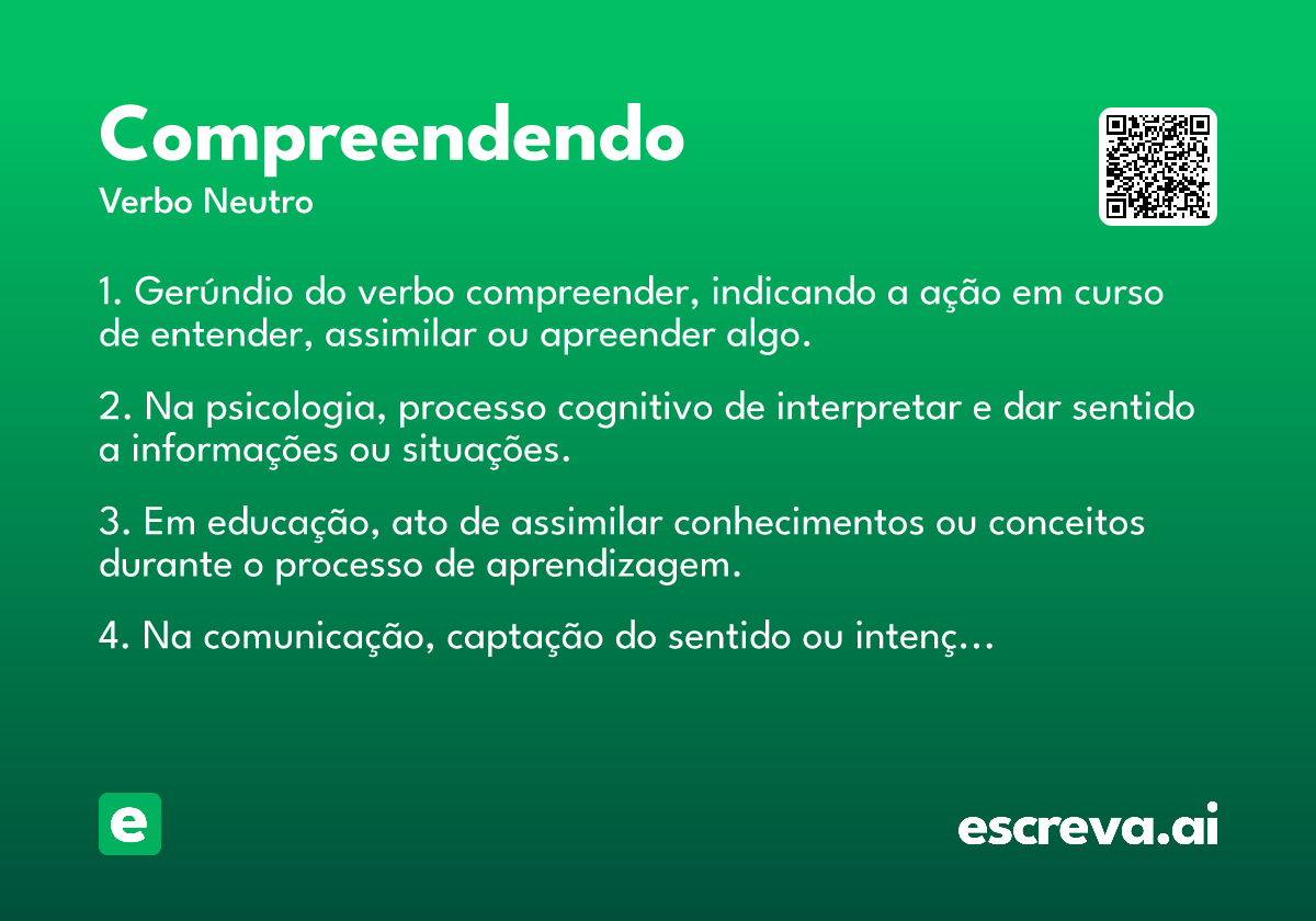 compreendendo
