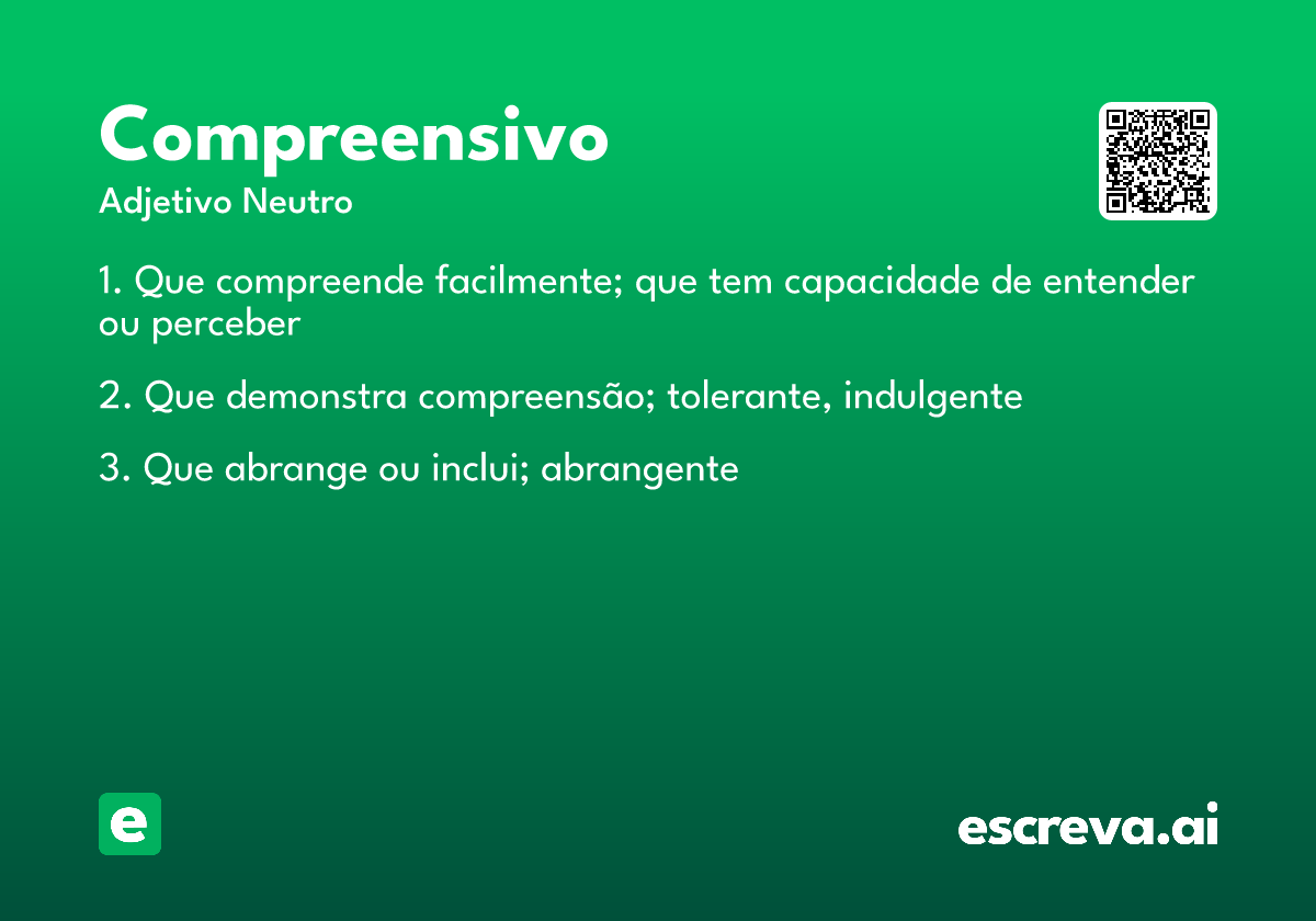 compreensivo