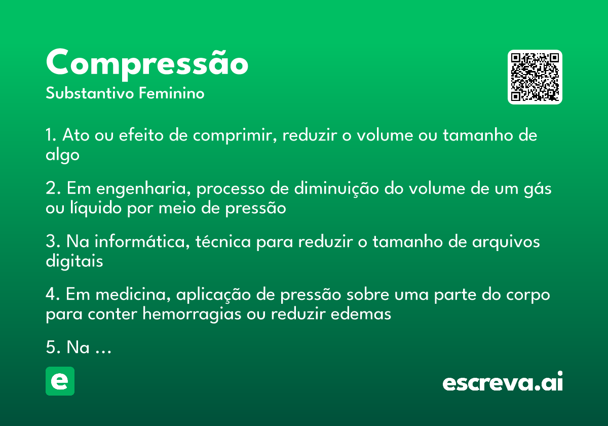 compressão