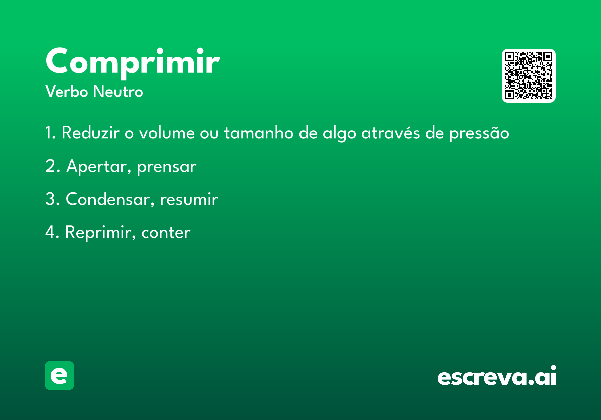 comprimir