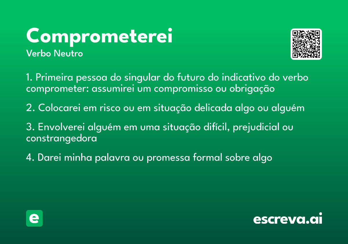 comprometerei