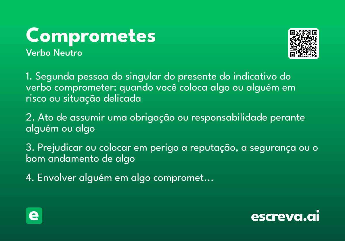 comprometes