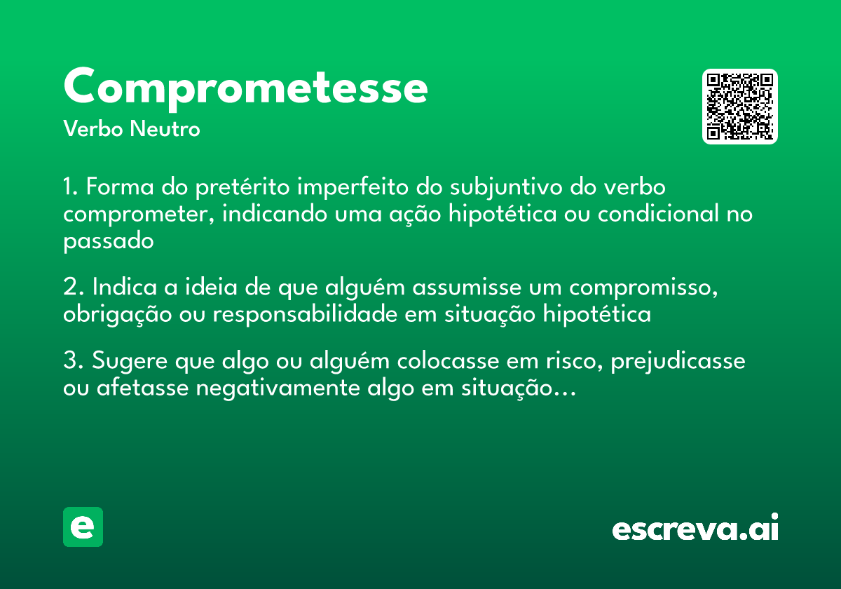 comprometesse