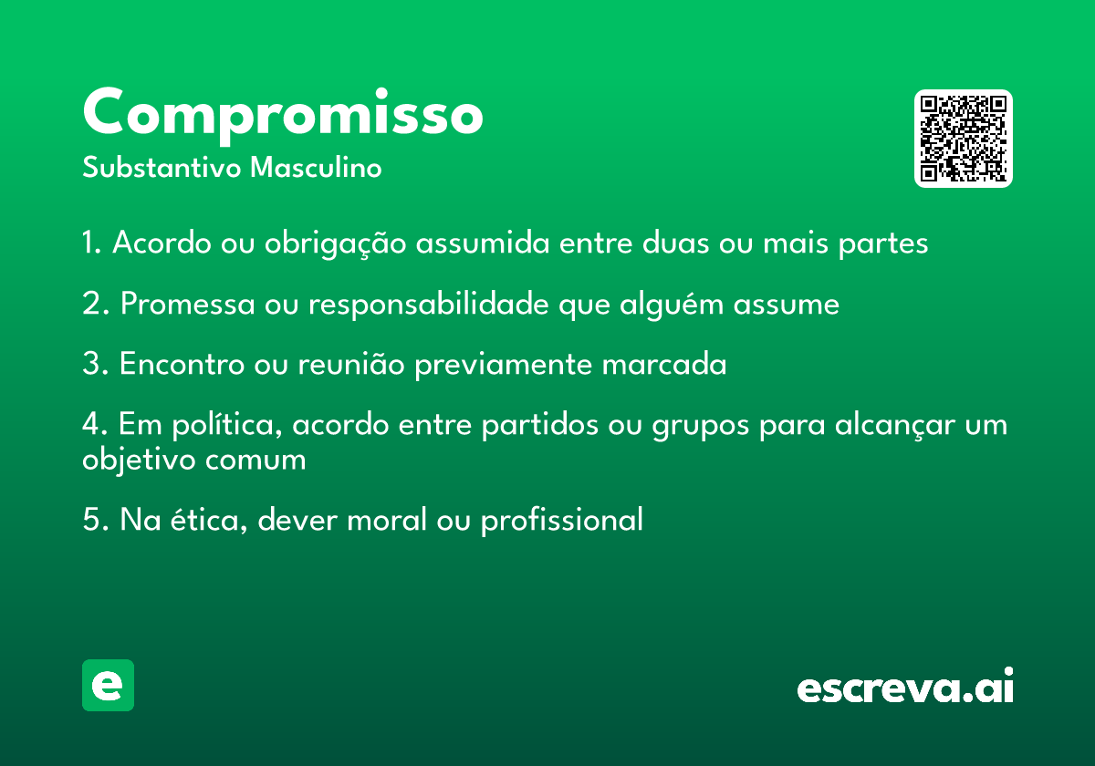compromisso
