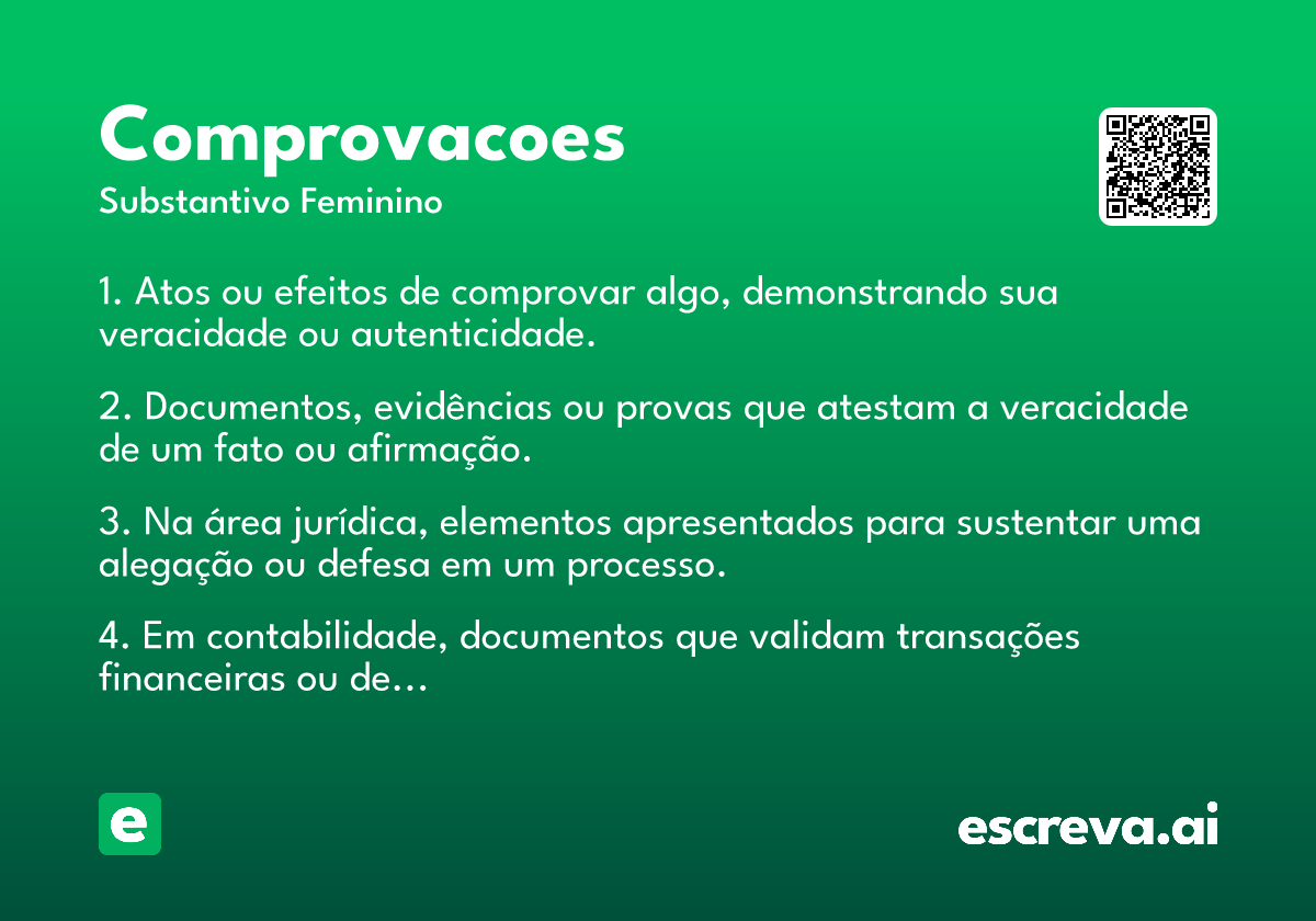 comprovacoes