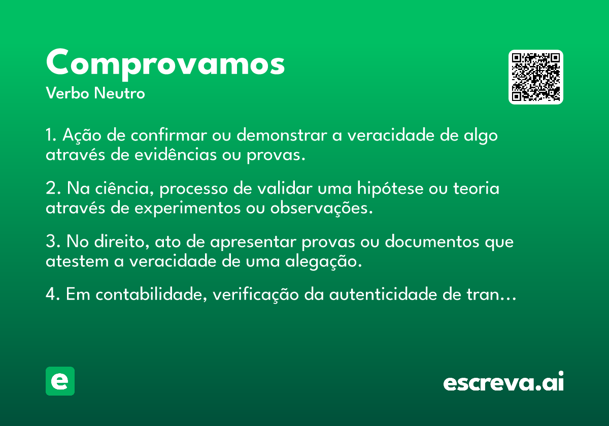 comprovamos