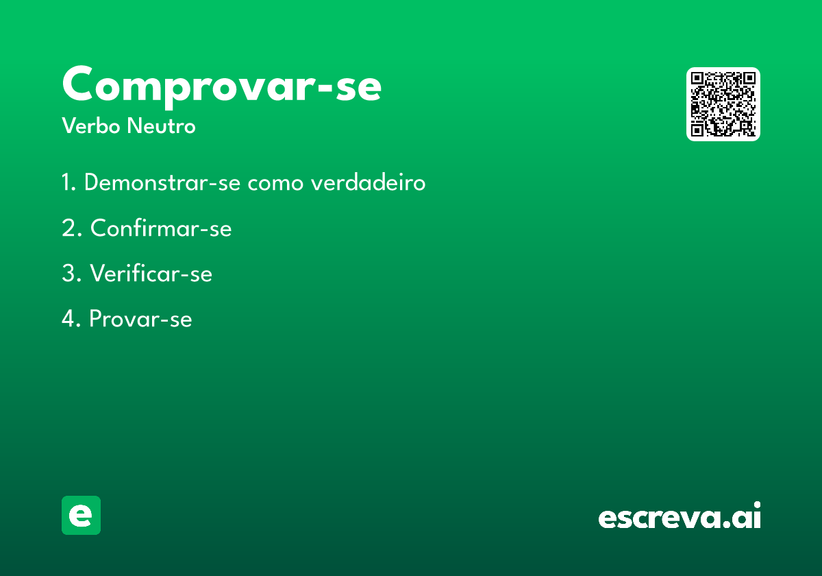 comprovar-se