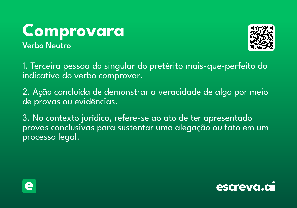 comprovara