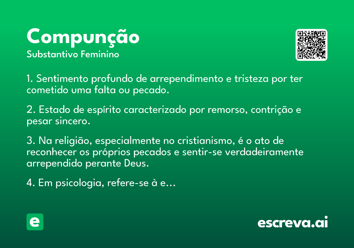 compunção