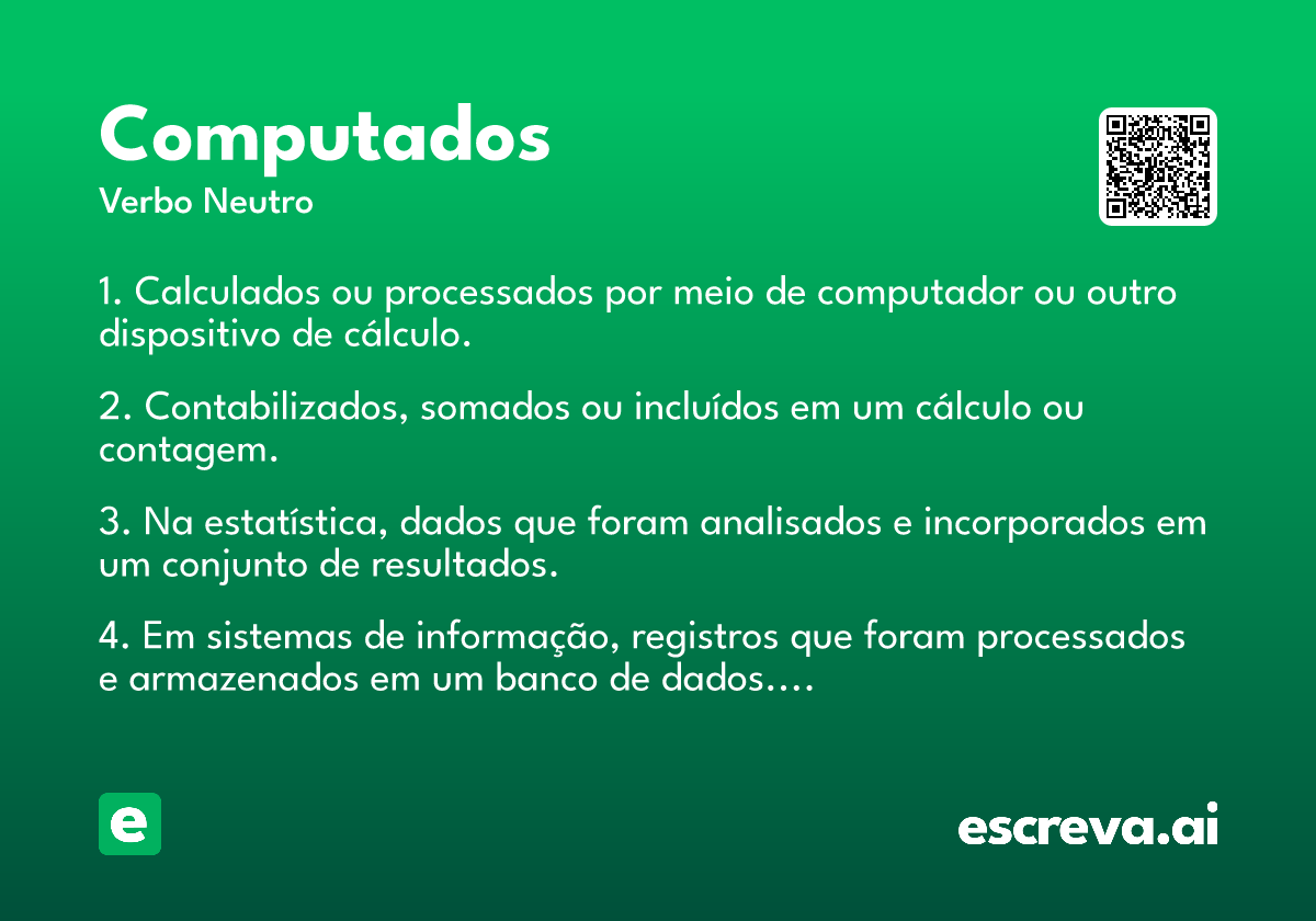 computados