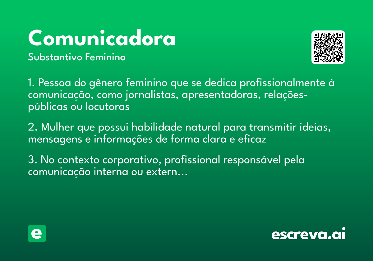 comunicadora