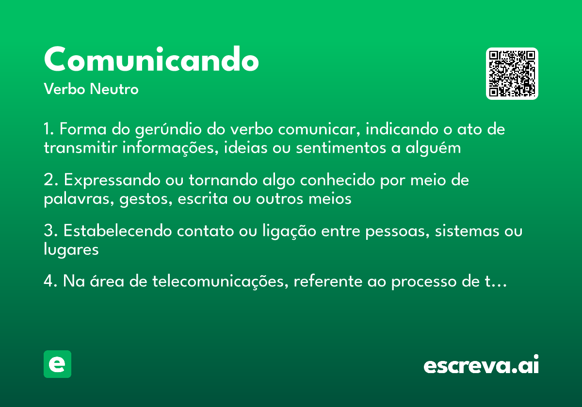 comunicando