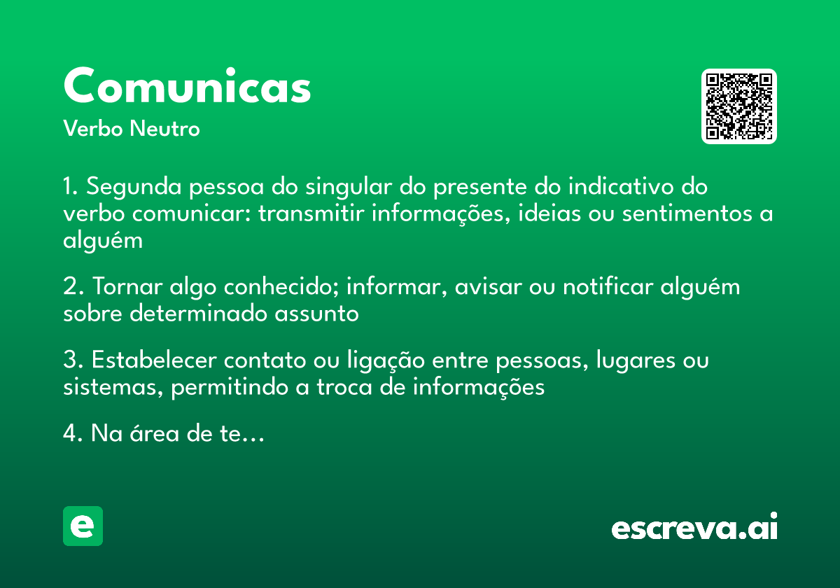 comunicas