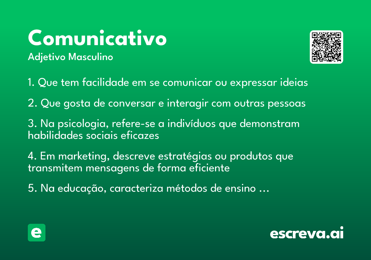 comunicativo