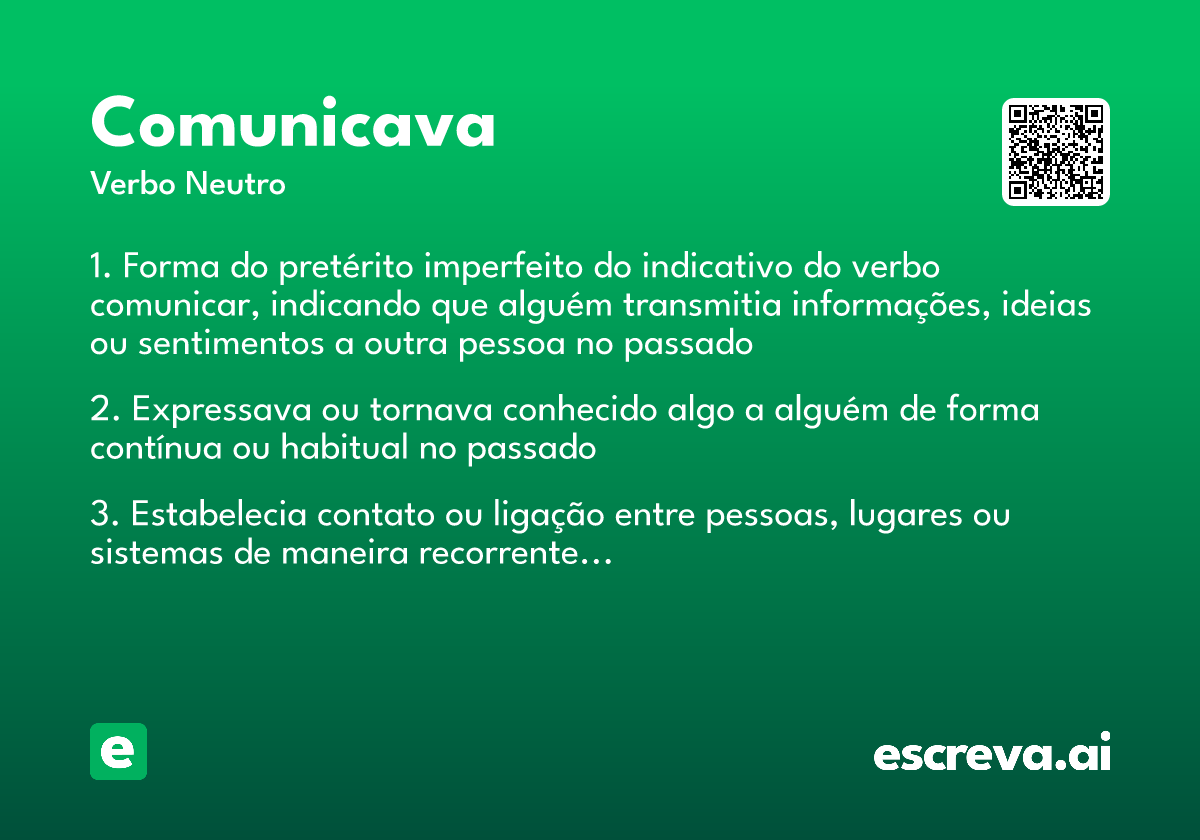 comunicava