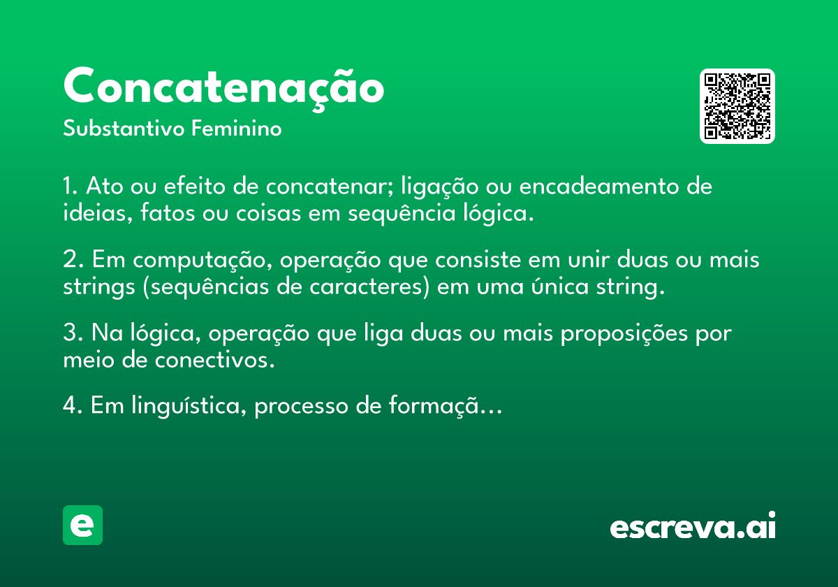 concatenação