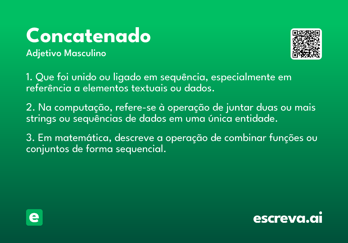 concatenado