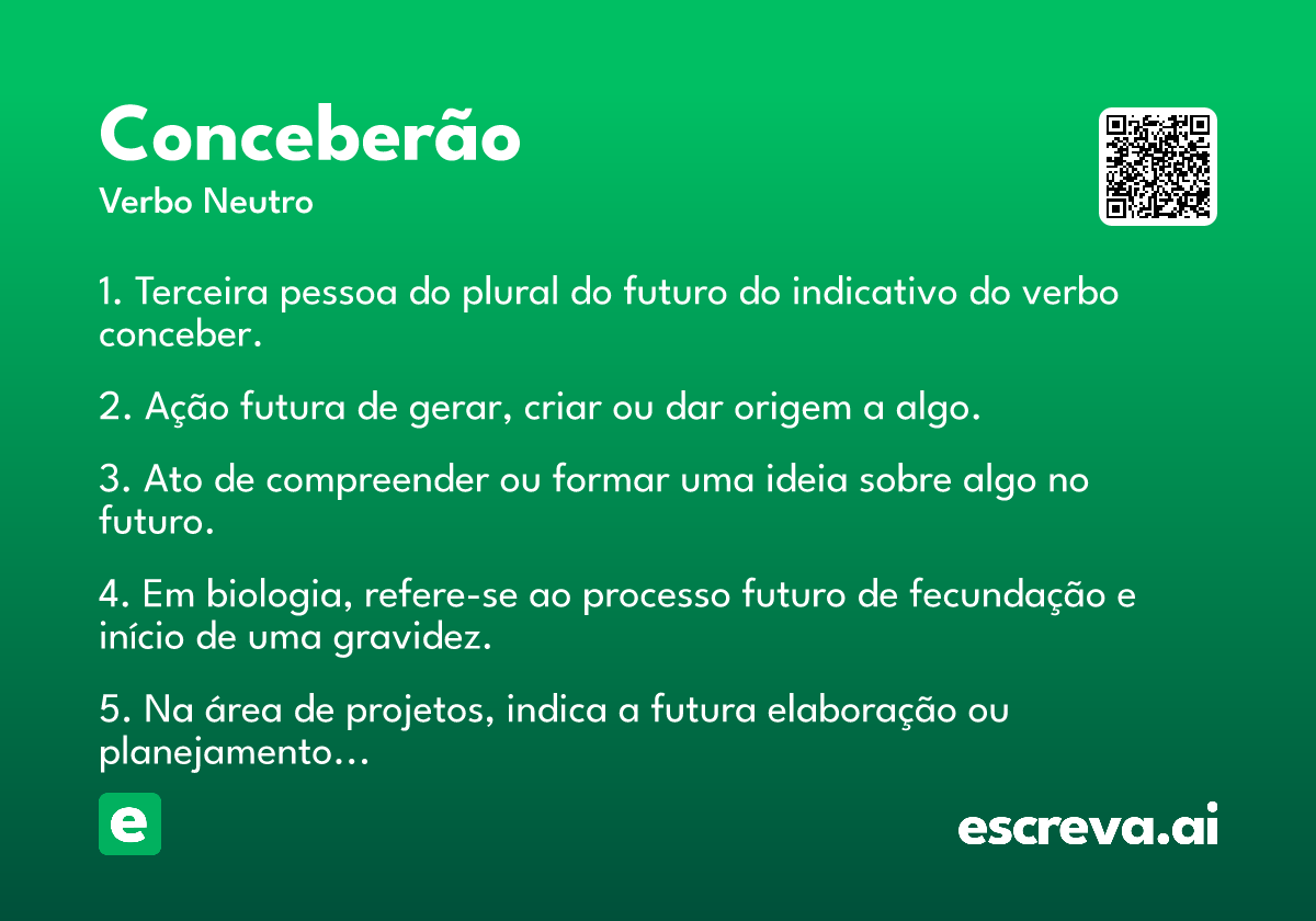 conceberão