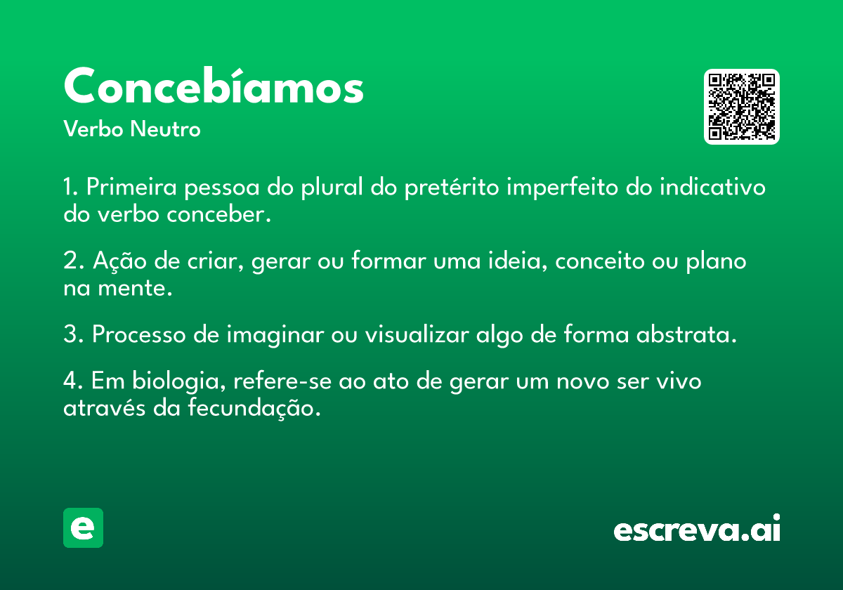 concebíamos