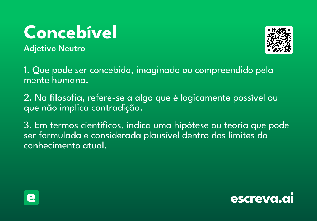concebível