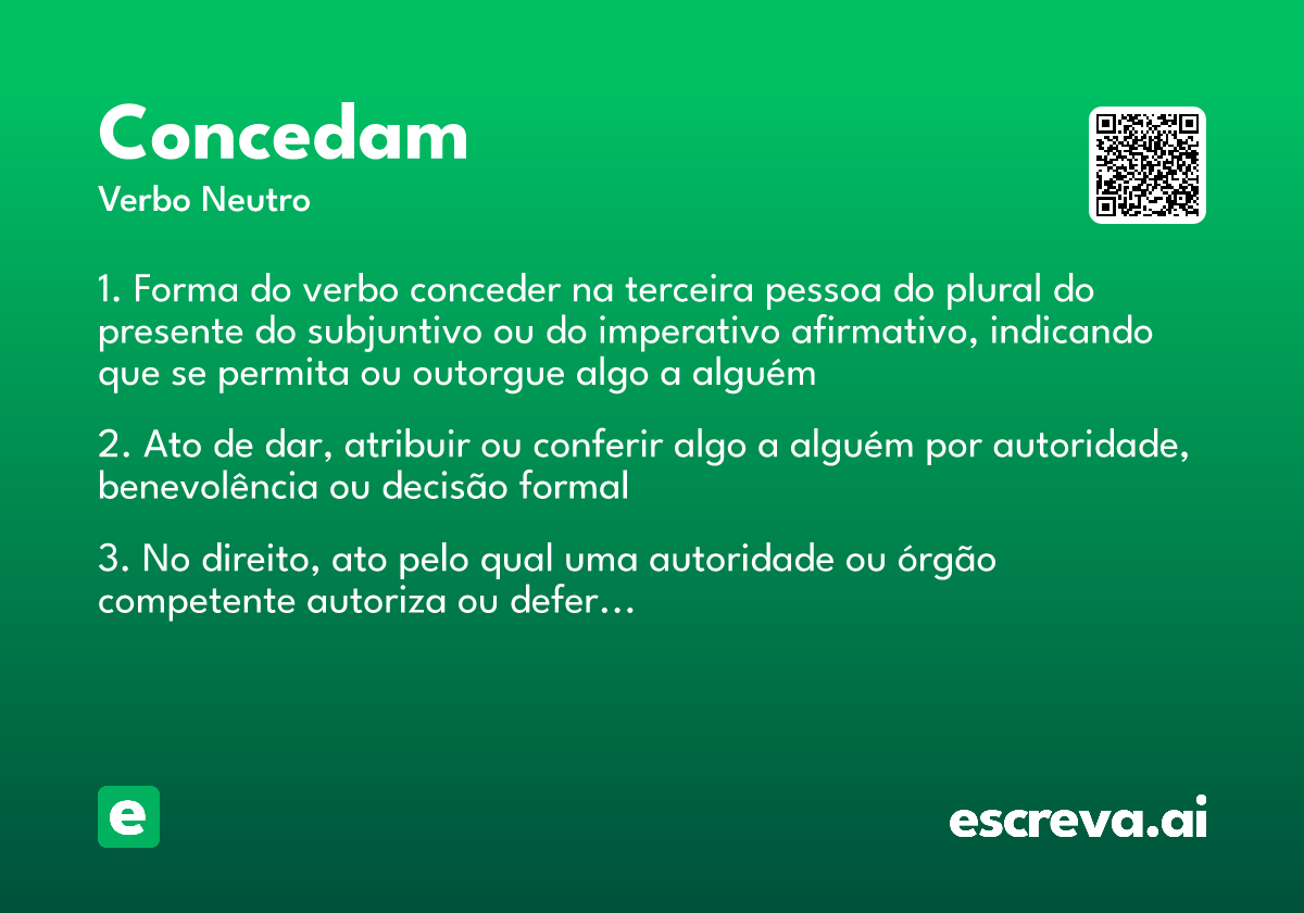concedam