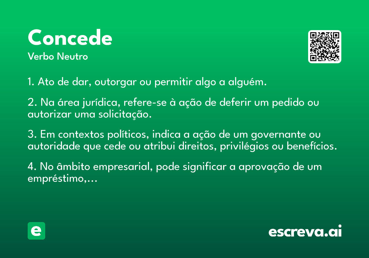 concede