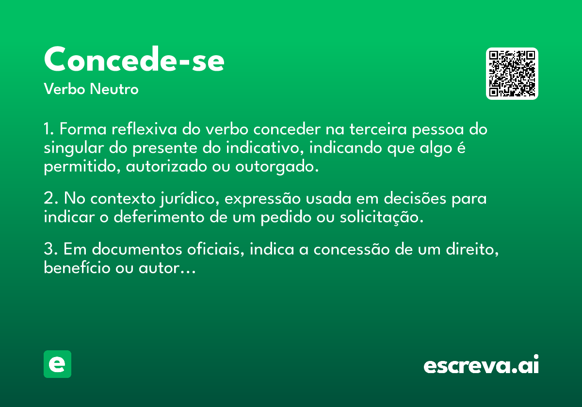 concede-se
