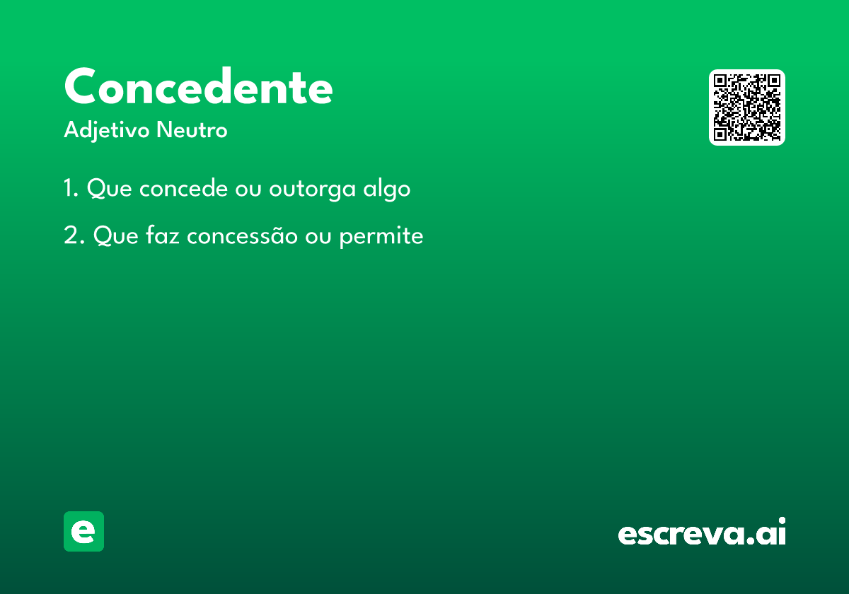 concedente