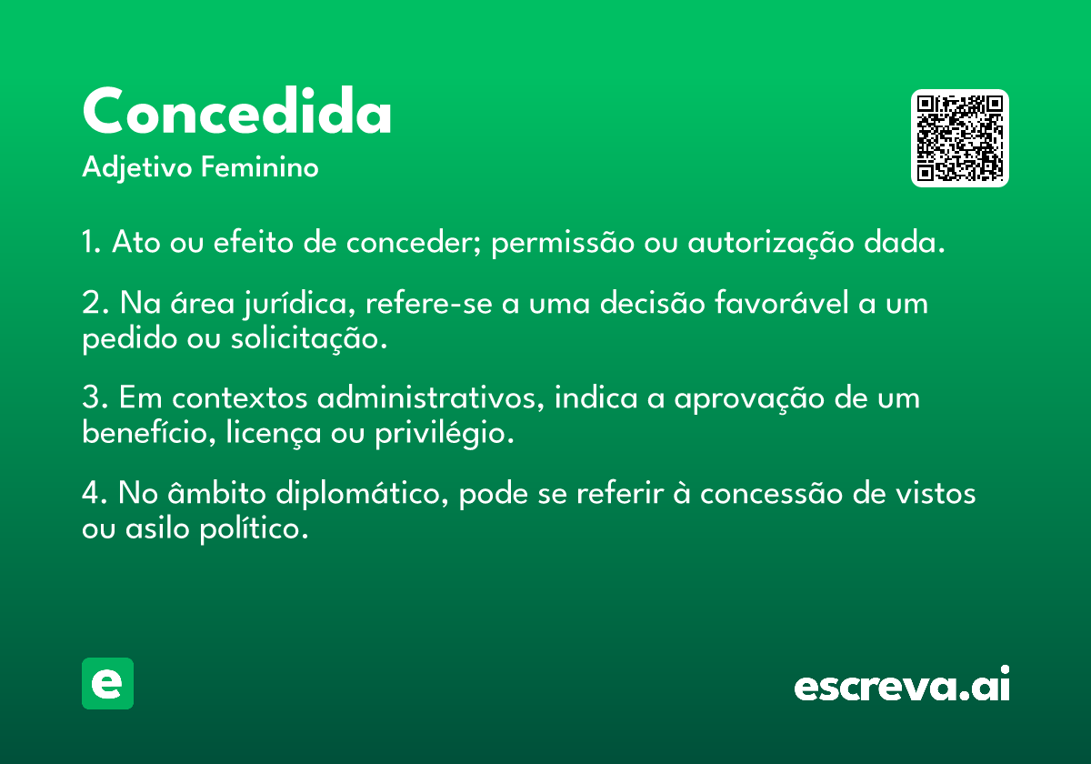 concedida