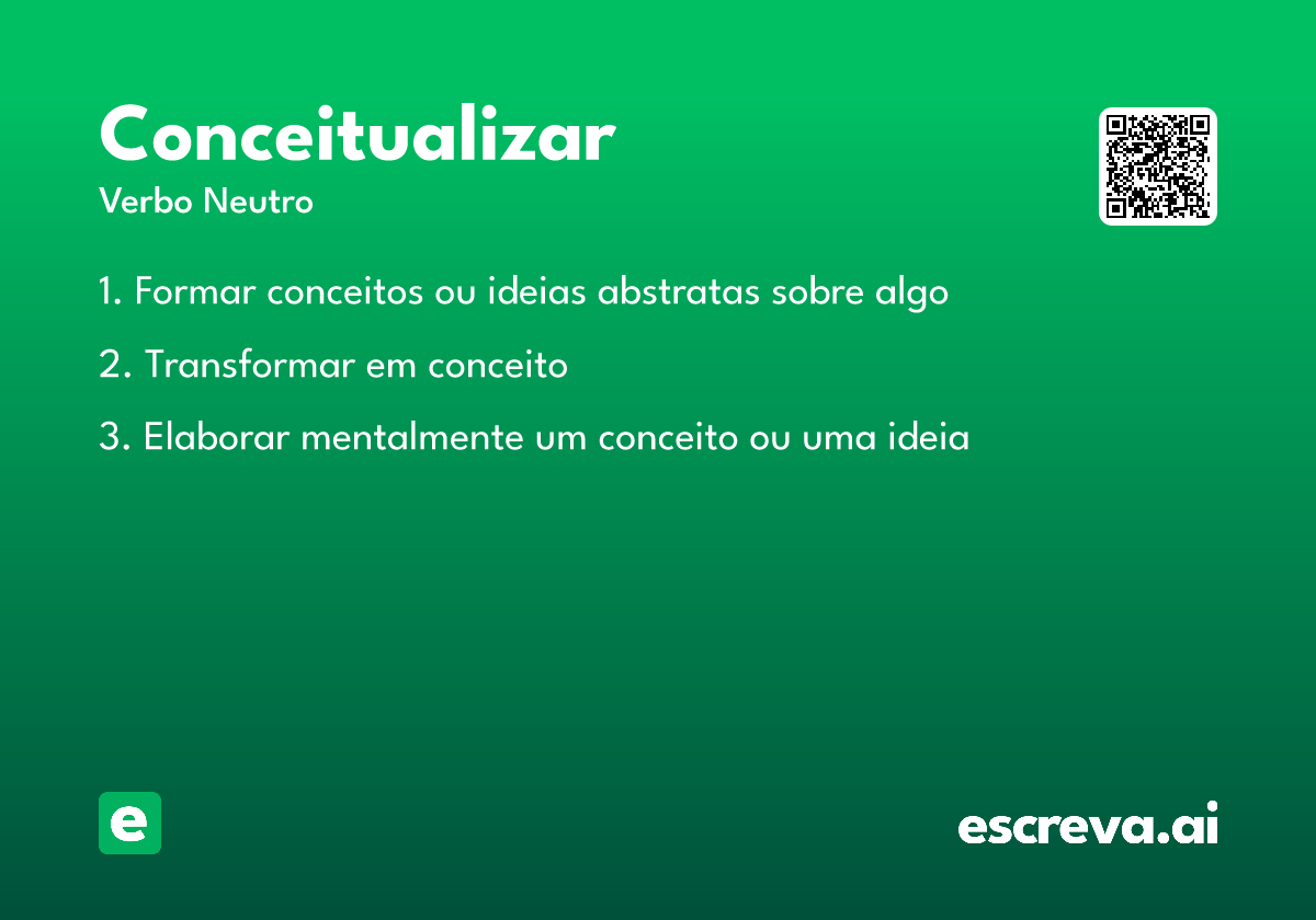 conceitualizar